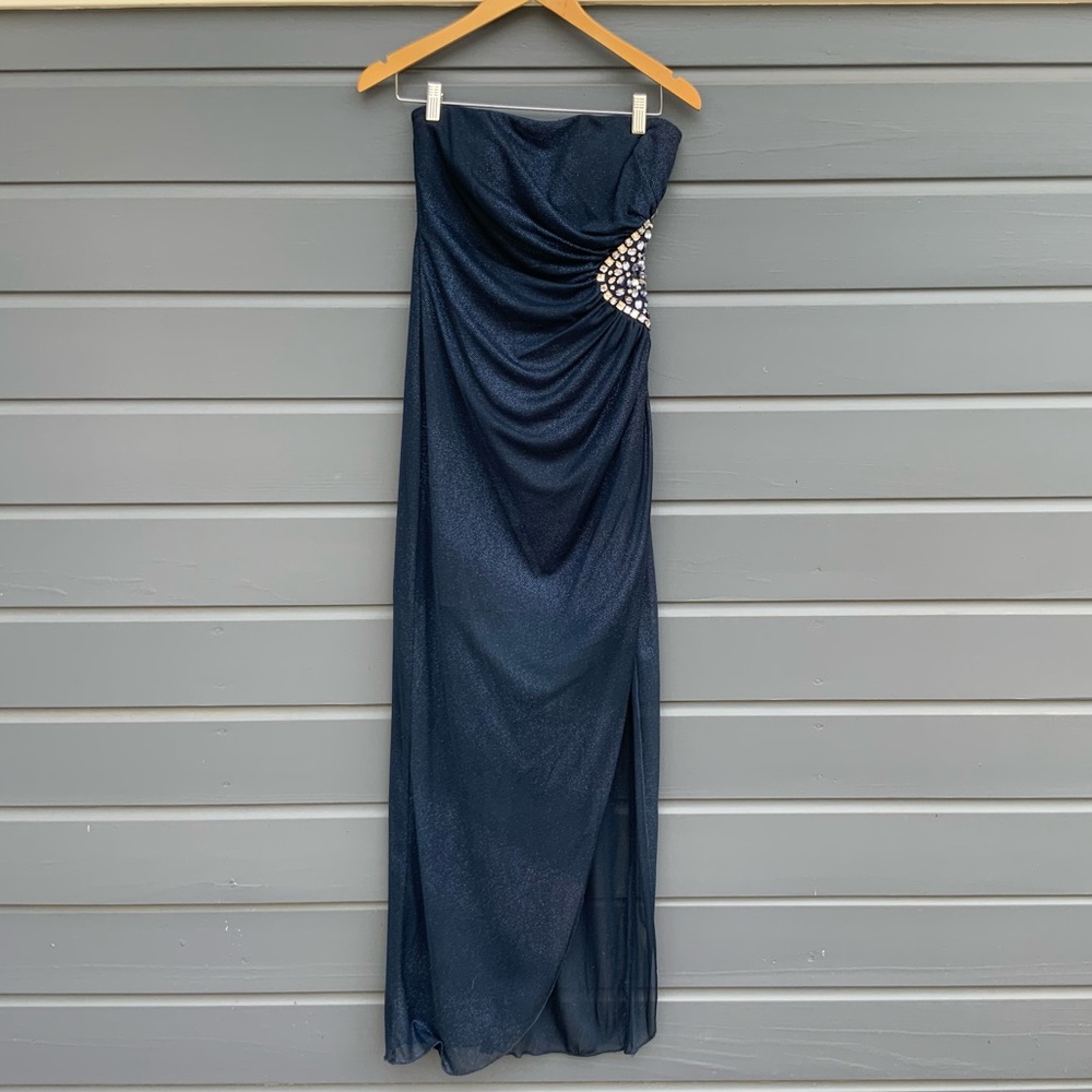 Navy formal gown